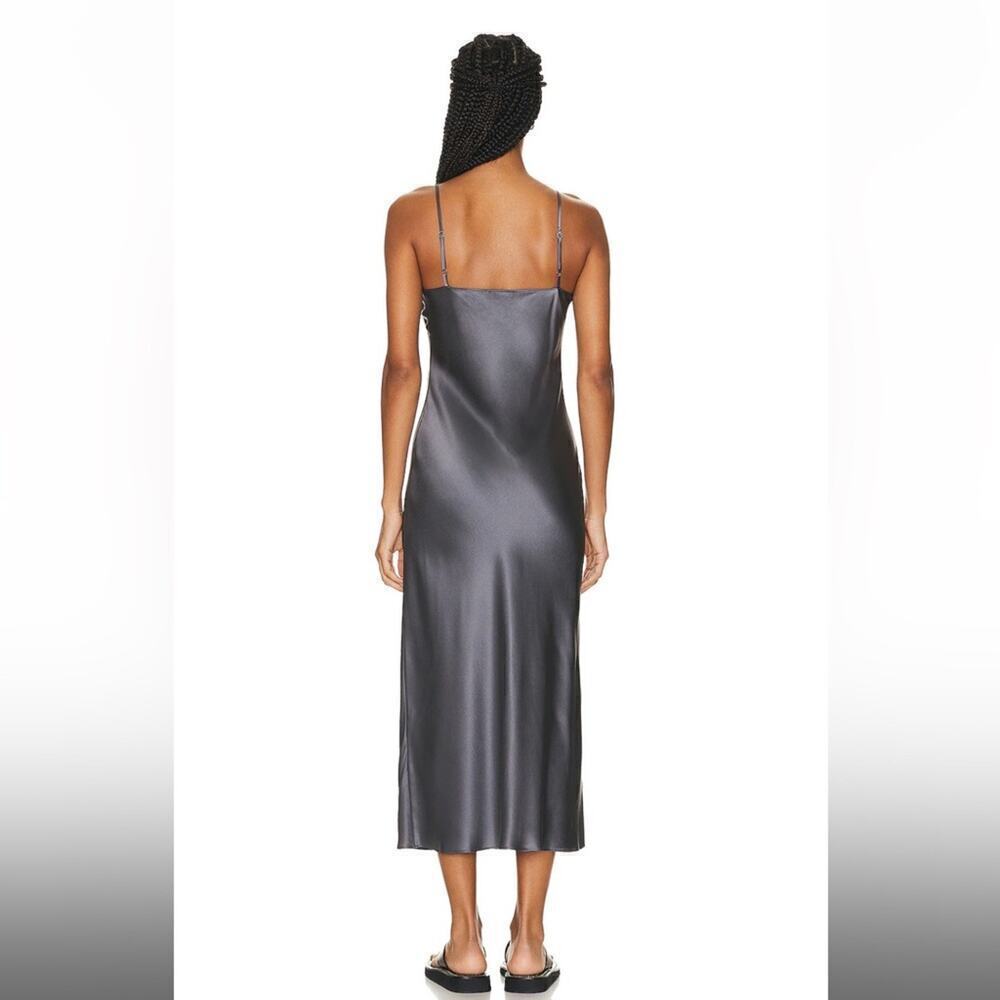 Sablyn Silk Slip Dress Quiet Luxury Model Off Duty - Picture 5 of 8